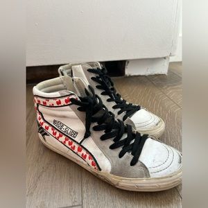 Golden goose high top sneakers